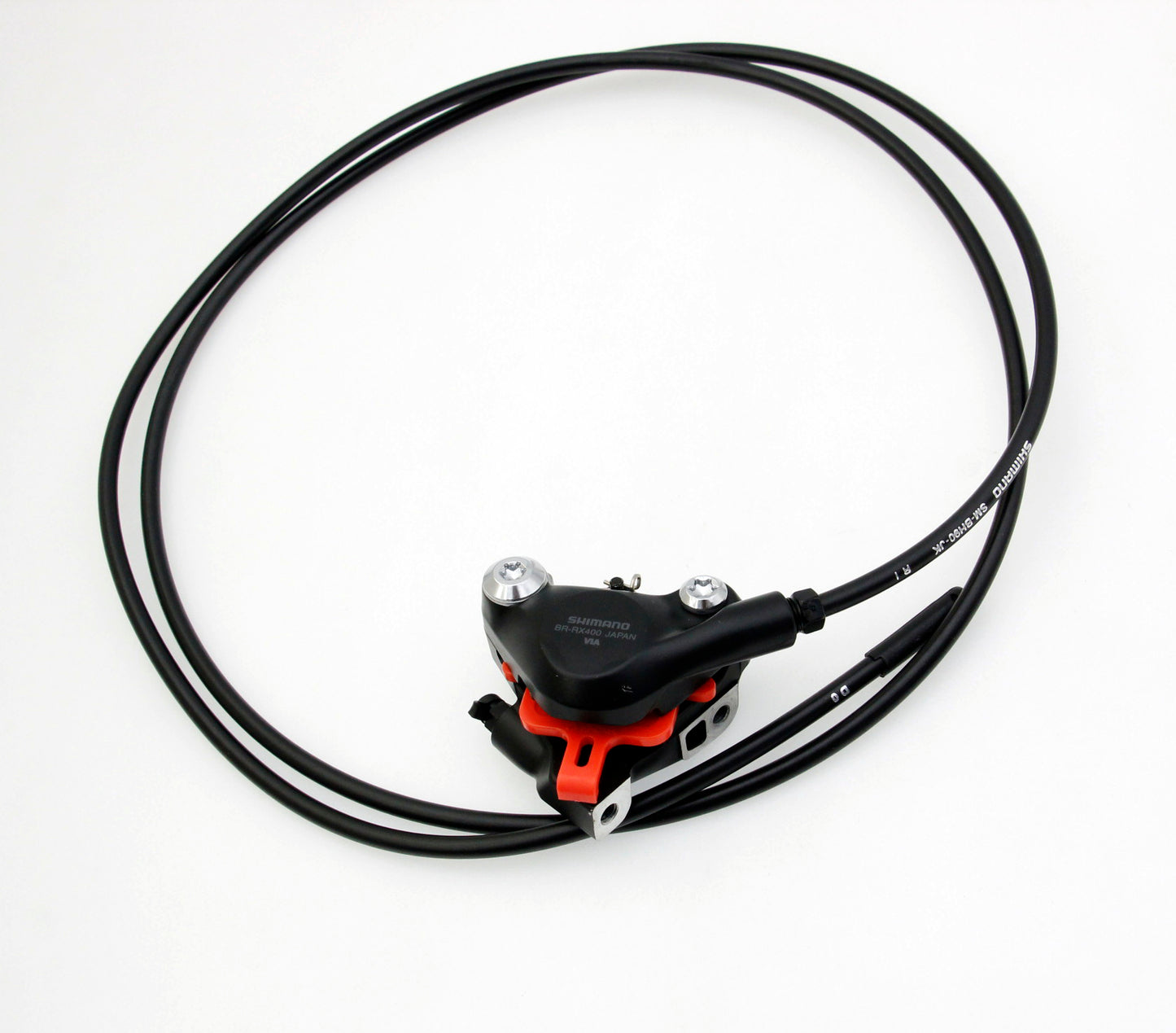 Shimano BR-RX400 Rear Brake Caliper Gravel Hydraulic 1700mm Hose J-Kit  Flat Mount  Bulk Pack