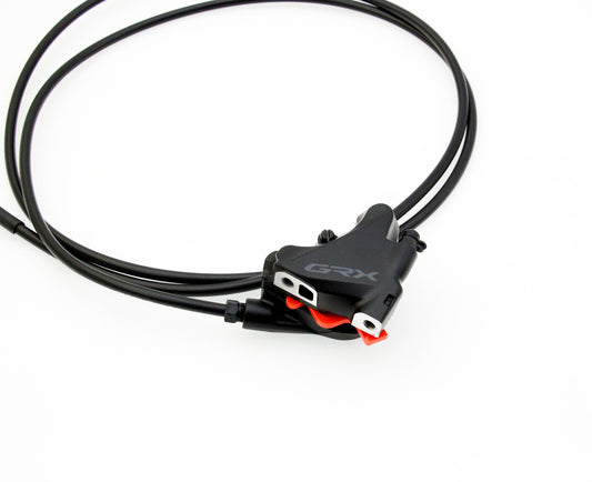 Shimano BR-RX400 Rear Brake Caliper Gravel Hydraulic 1700mm Hose J-Kit  Flat Mount  Bulk Pack