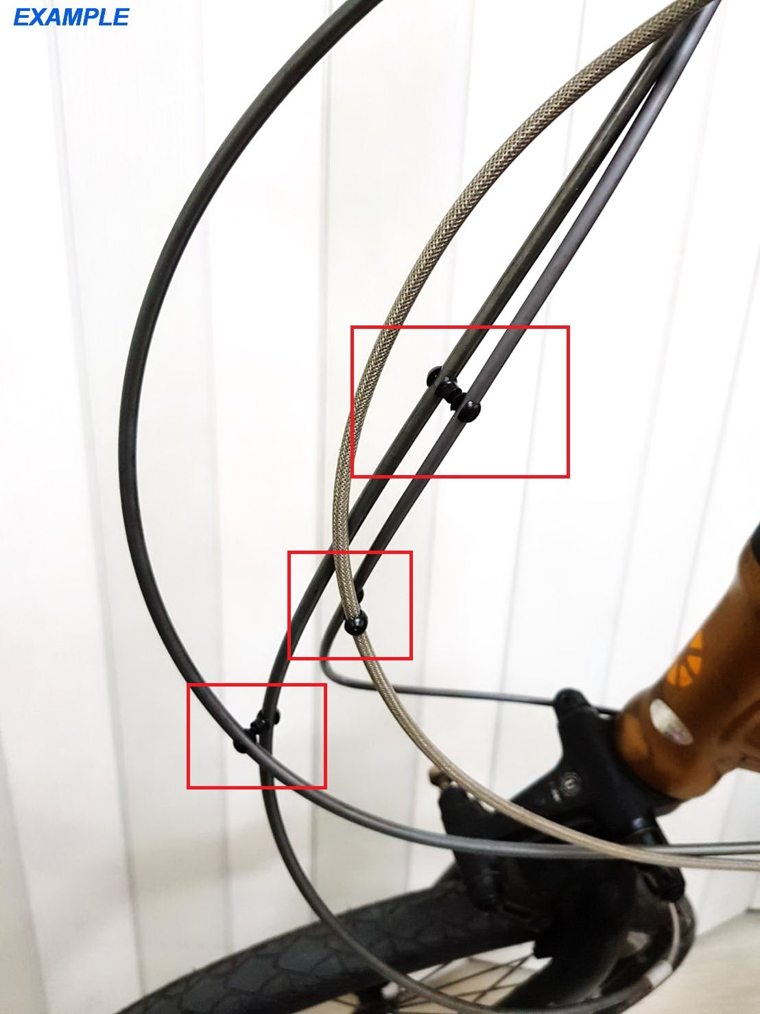 Jagwire CHA046 S-Hook Rotating Cable Guides Cross Clips Brake Shift Housing