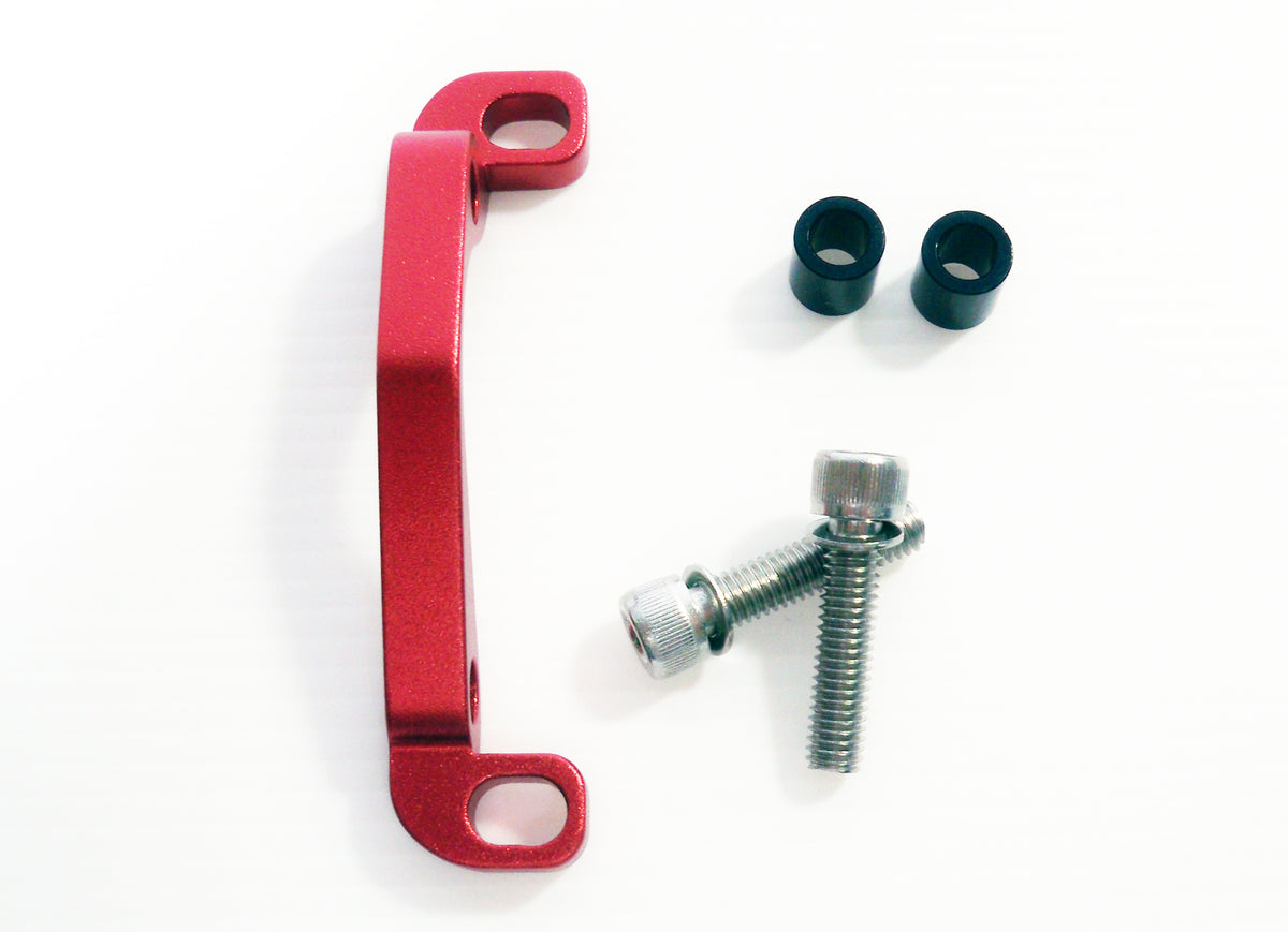 KCNC DB2 Mountain Bicycle Adapter Is Pm Adaptor For 203MM Rotor Use Red