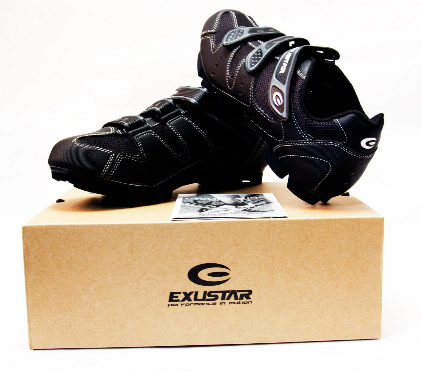 Exustar E-SM324 Mountain Bicycle Shoes For Shimano Spd Men's Size In EURO41 US8