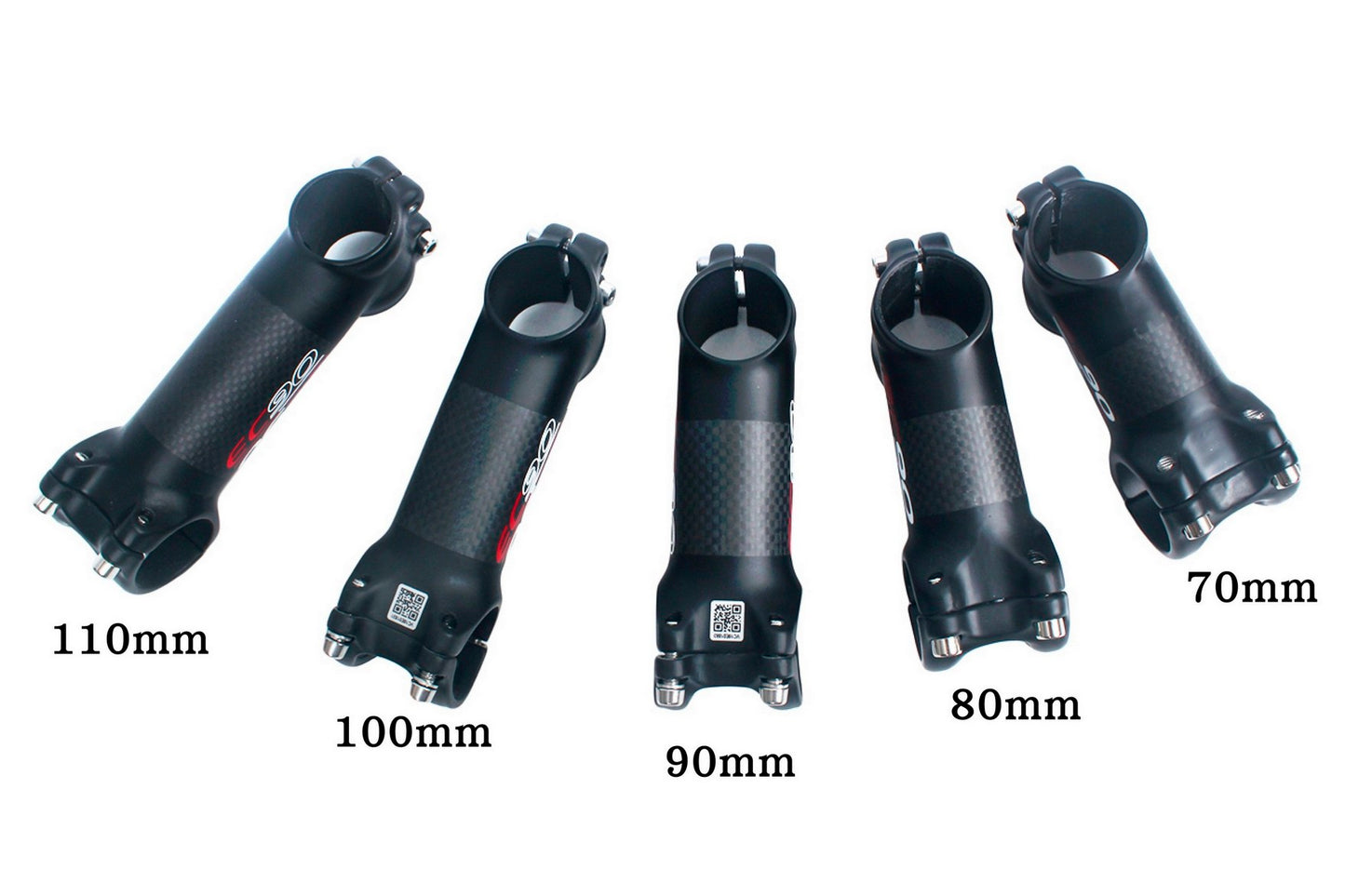 EC90 Carbon Stem 31.8mm 6 Degree MTB Road Bike Handlebar Stem Matte 90-110