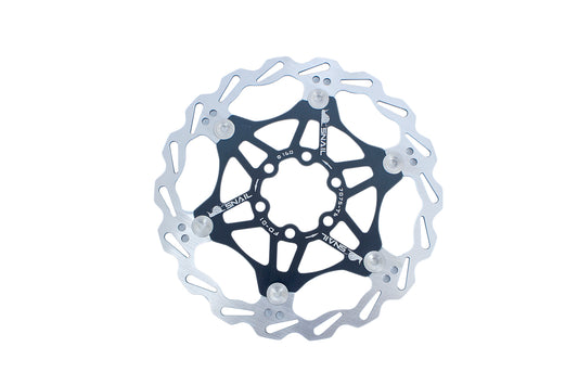 Swishti Floating MTB eBike Cyclocross Bicycle Disc Brake Rotor 160MM 6" Black