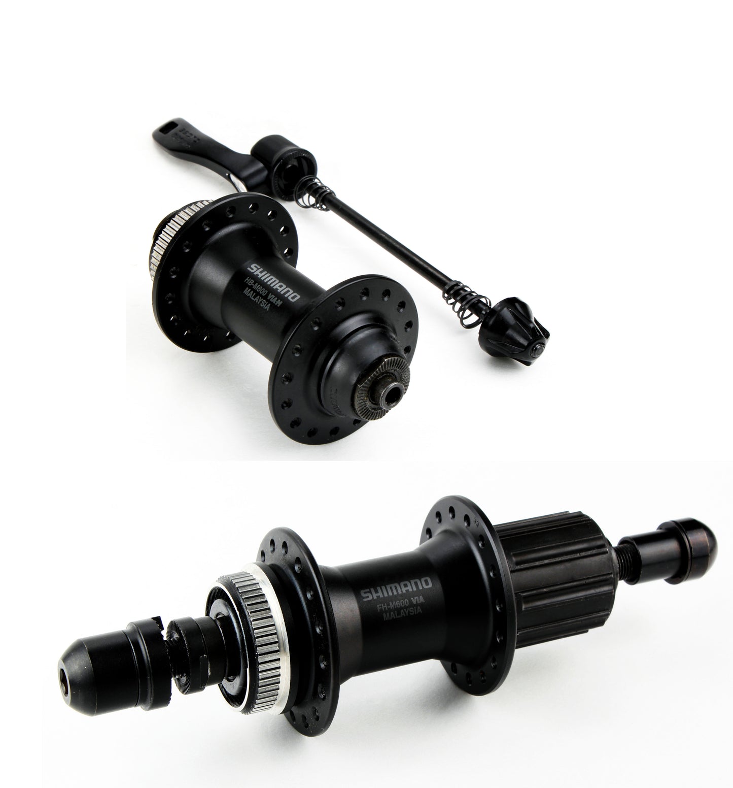 Shimano Hone HB-M600 FH-M600 MTB Disc Hub Set Front Rear NOS Centerlock 32H