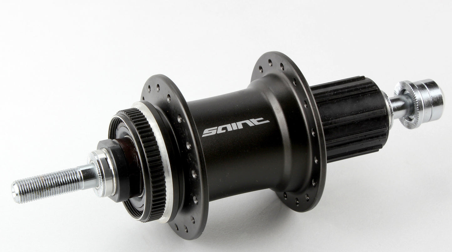 NOS Shimano Saint FH-M800 Rear Hub 32H 135x10mm w/ Axle Downhill MTB