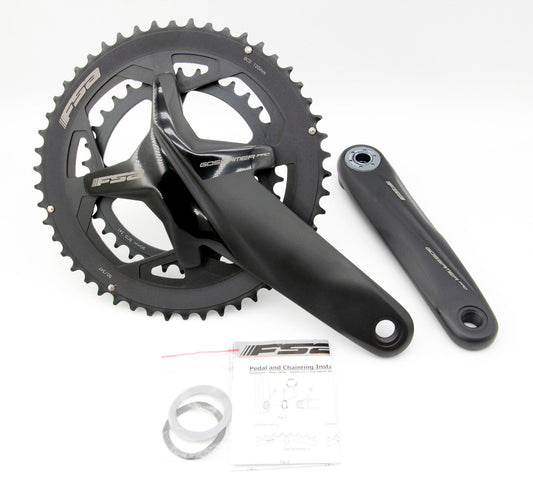 FSA Gossamer Pro Road Bicycle PF30/386EVO Crankset 10/11-Speed 50/34T 172.5mm