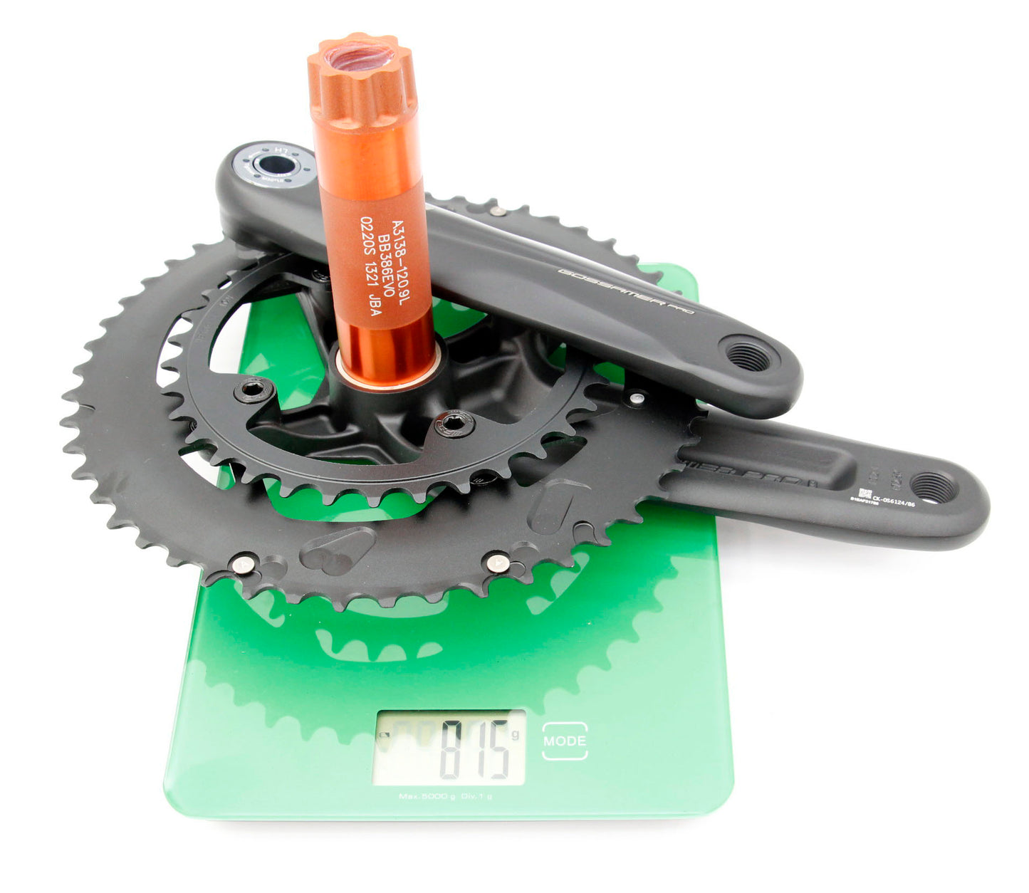 FSA Gossamer Pro Road Bicycle PF30/386EVO Crankset 10/11-Speed 50/34T 172.5mm