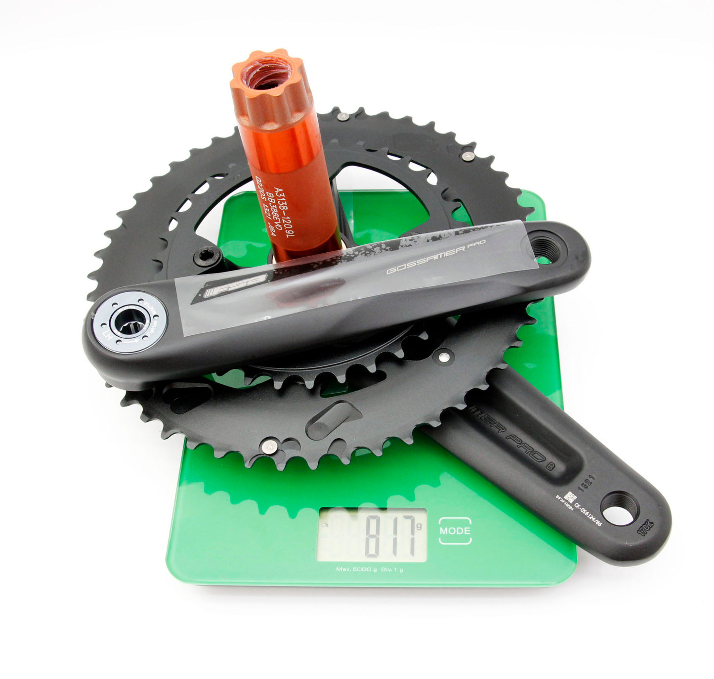 FSA Gossamer Pro Road Bicycle PF30/386EVO Crankset 10/11-Speed 50/34T 170mm