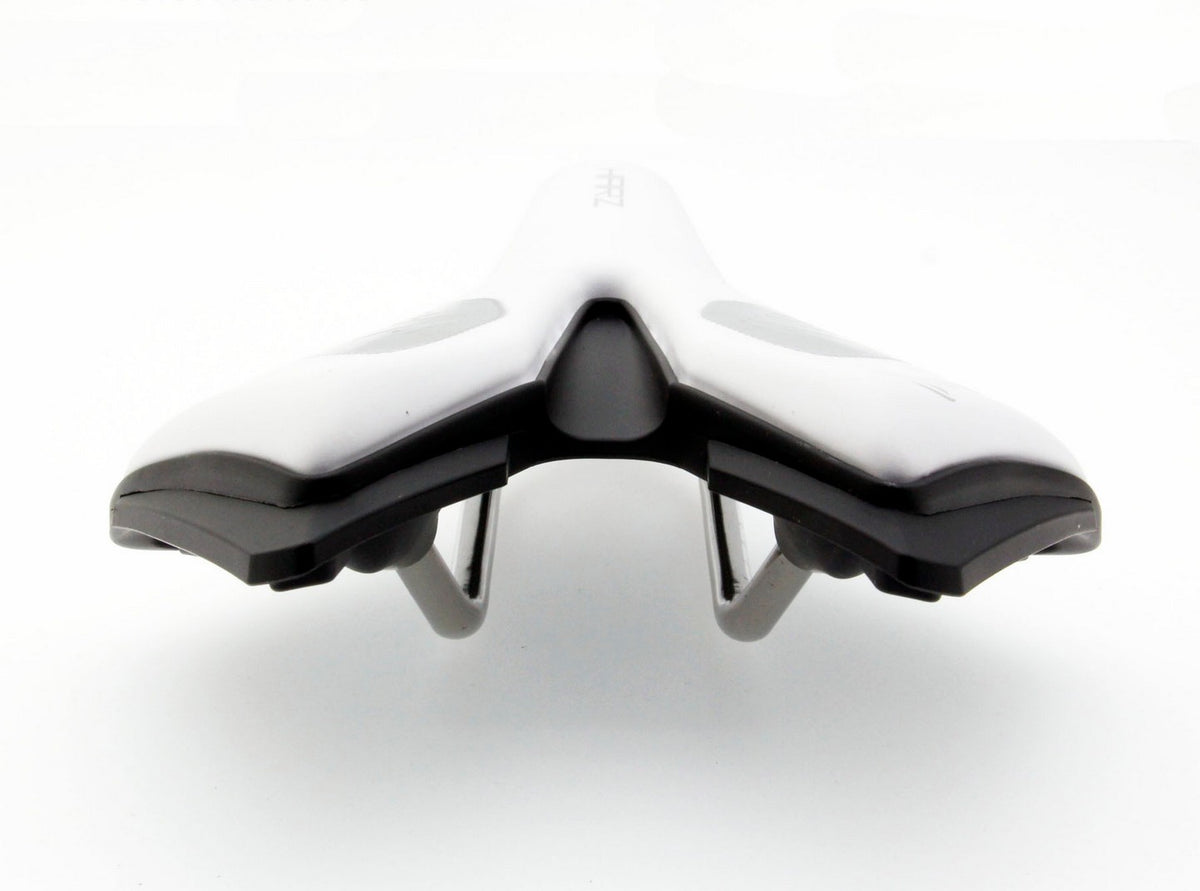 Union Sport Harz MXS Titanium Bike Saddle White Road MTB Ti-Rail Bicycle Seat