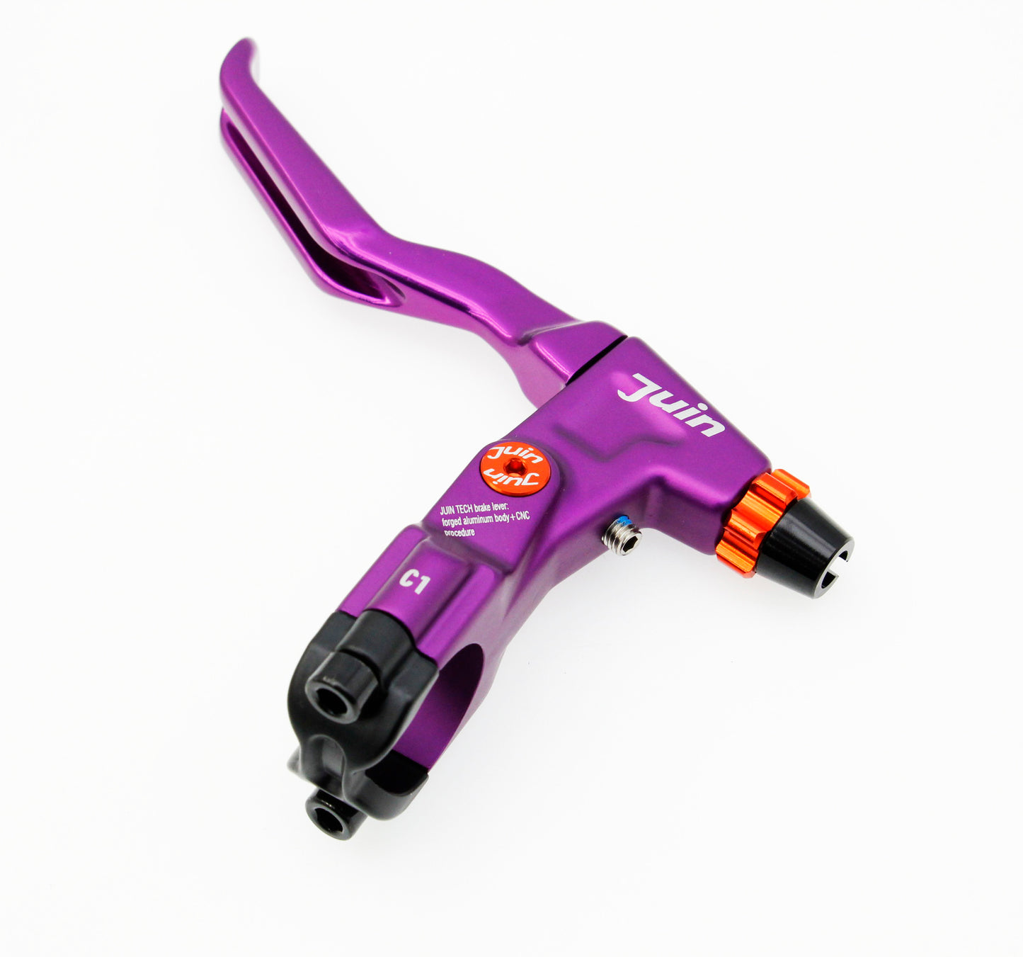 Juin Tech C1 eBike City Folding Bicycle Cable-Actuated Brake Lever Set Purple