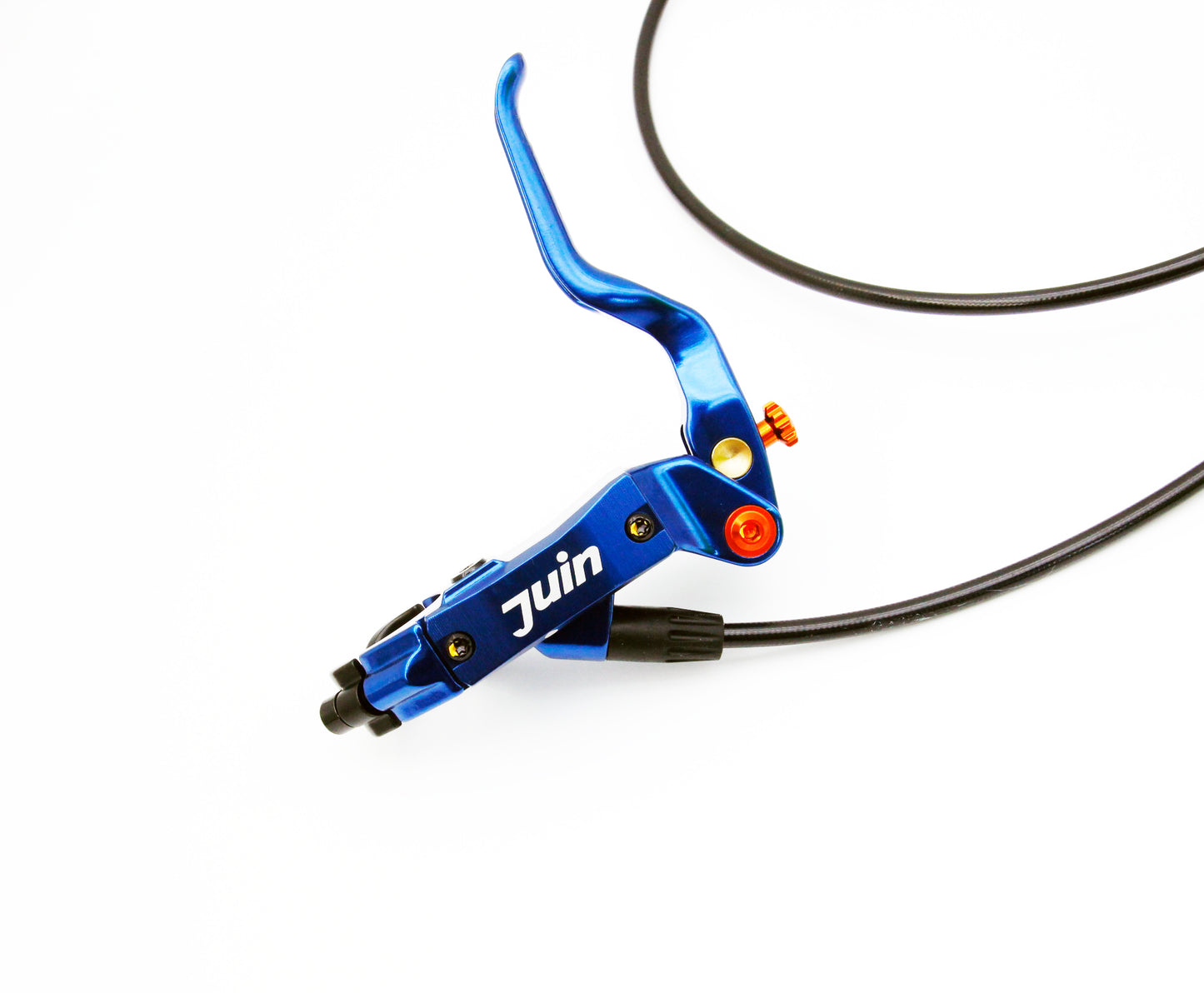 Juin Tech DB2 Mountain Bicycle Hydraulic Disc Brake Set w/160mm rotors Blue