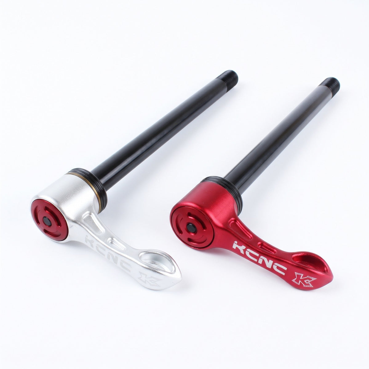 KCNC KQR07 RockShox Maxle Rear Thru Axle 12x142mm M12x1.75 Red Silver