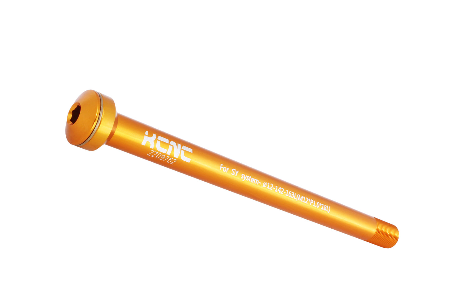 KCNC KQR08 Thru Axle 12mm x 142mm for Syntace X-12 M12x1.0 CNC Bike Skewer