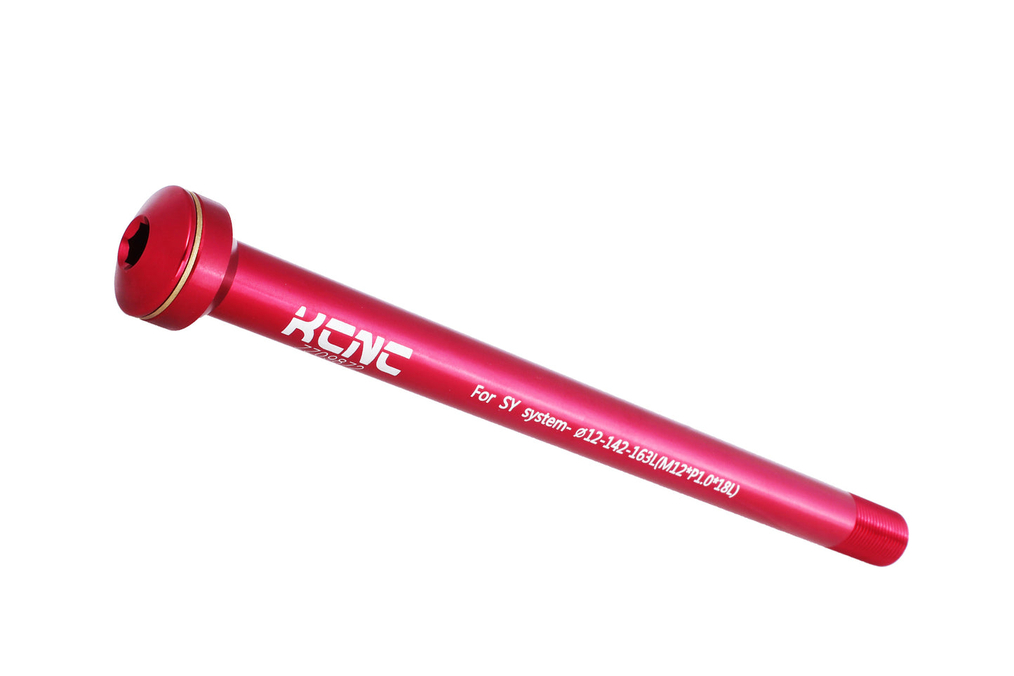 KCNC KQR08 Thru Axle 12mm x 142mm for Syntace X-12 M12x1.0 CNC Bike Skewer