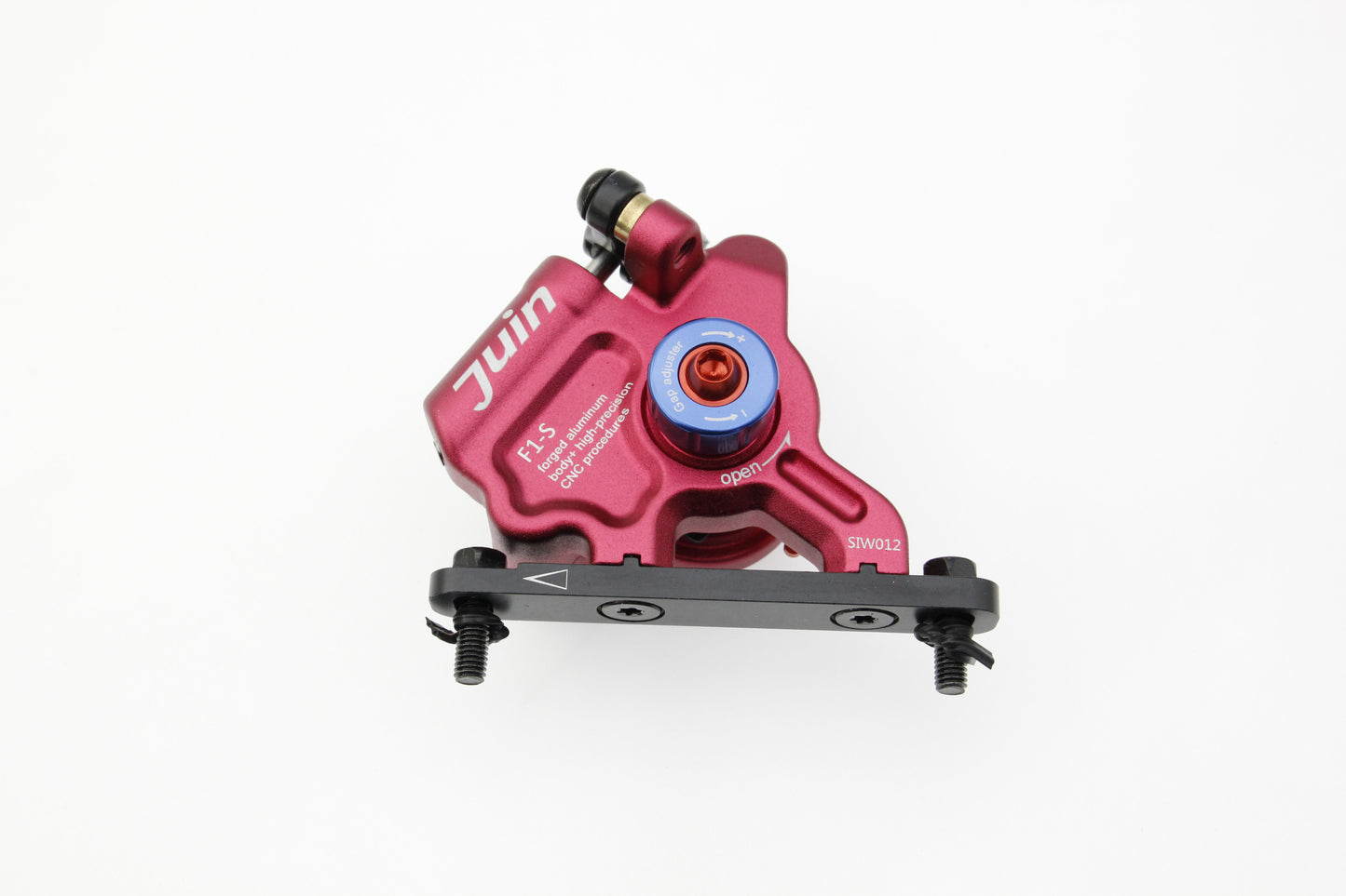 Juin Tech F1S Cable Actuated Hydraulic Disc Brake Caliper Flat Mount Road Gravel