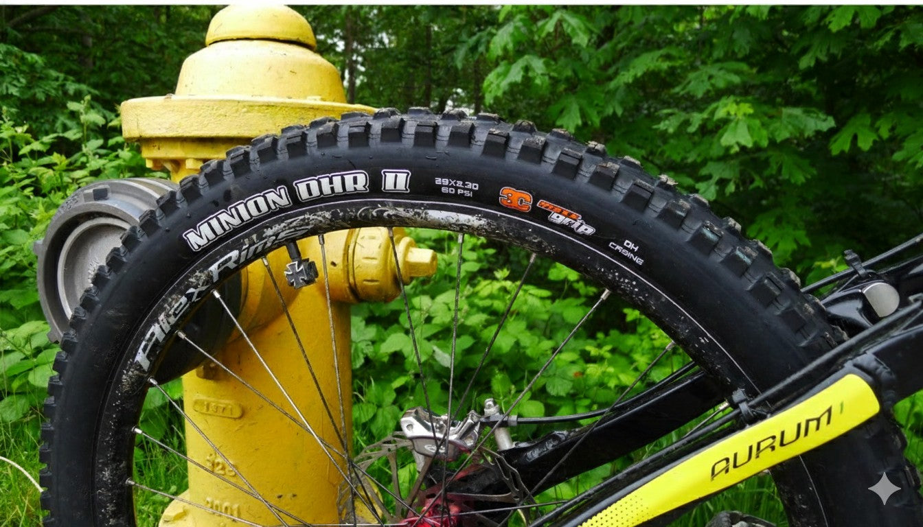 Maxxis Minion Dhr Ii 29X2.3 MTB Bicycle Tubeless Tire Exo Tr 3C Maxxterra Black ( 2pieces )