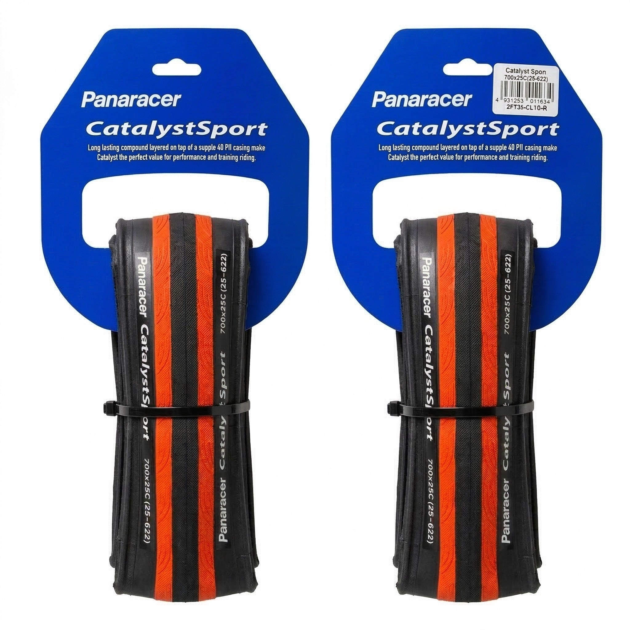 Panaracer Catalyst Sport Pair 700x25c Road Tires 25-622