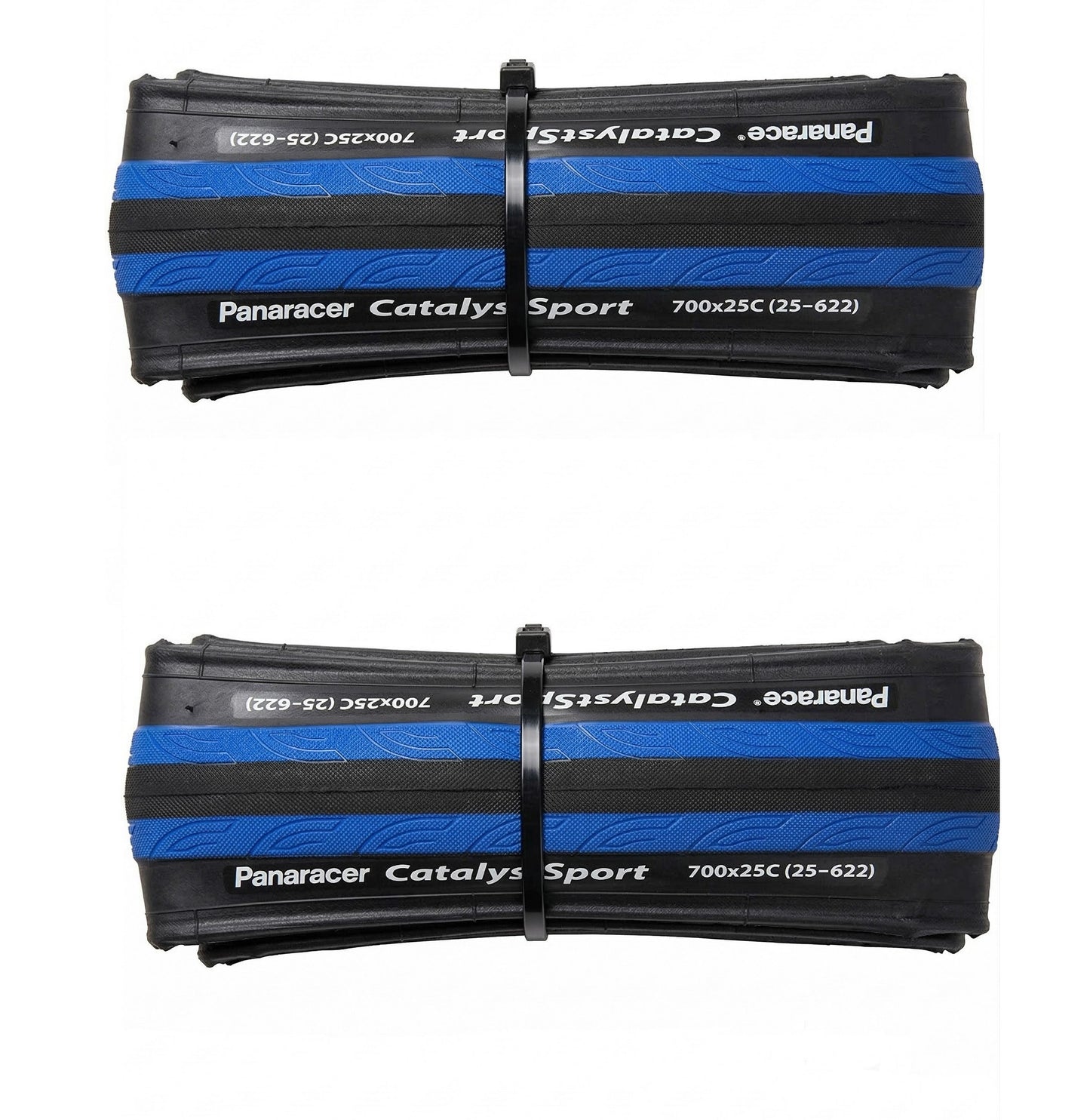 Panaracer Catalyst Sport Pair 700x25c Road Tires 25-622 Lightweight Blue