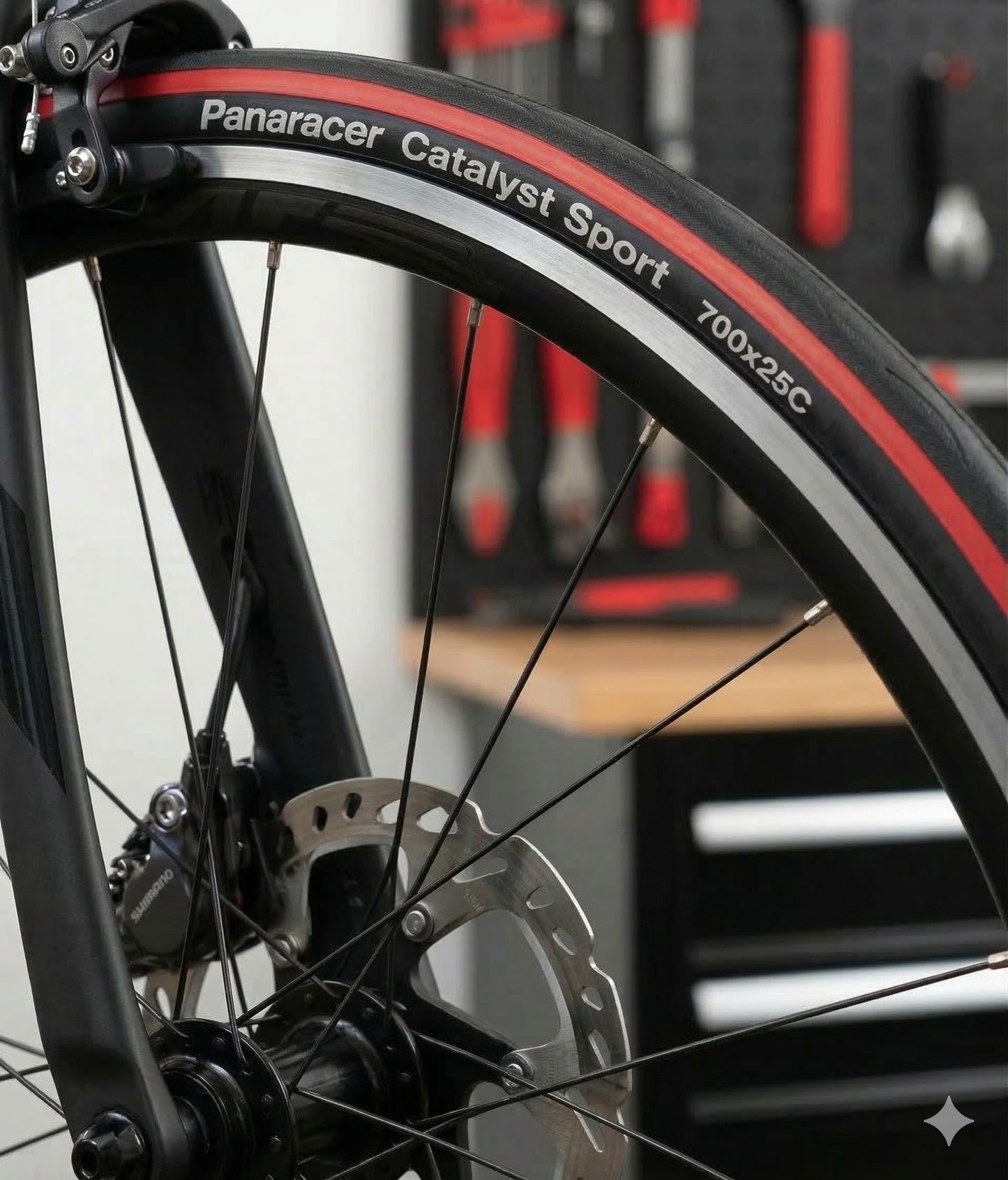 Panaracer Catalyst Sport Pair 700x25c Road Tires 25-622 Lightweight Red