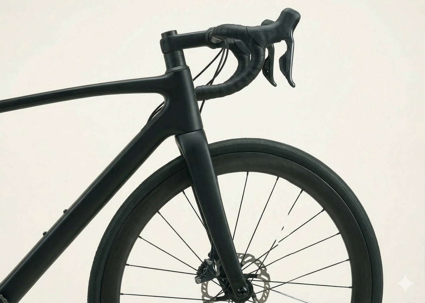 SwishTi R22 Carbon Road Fork 700C Flat Mount Disc 12mm Thru Axle Matte Black
