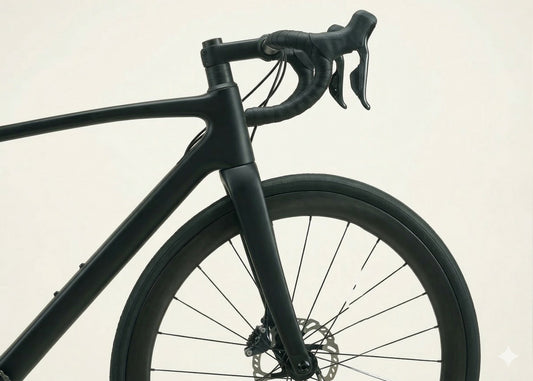 SwishTi R22 Carbon Road Fork 700C Flat Mount Disc 12mm Thru Axle Matte Black