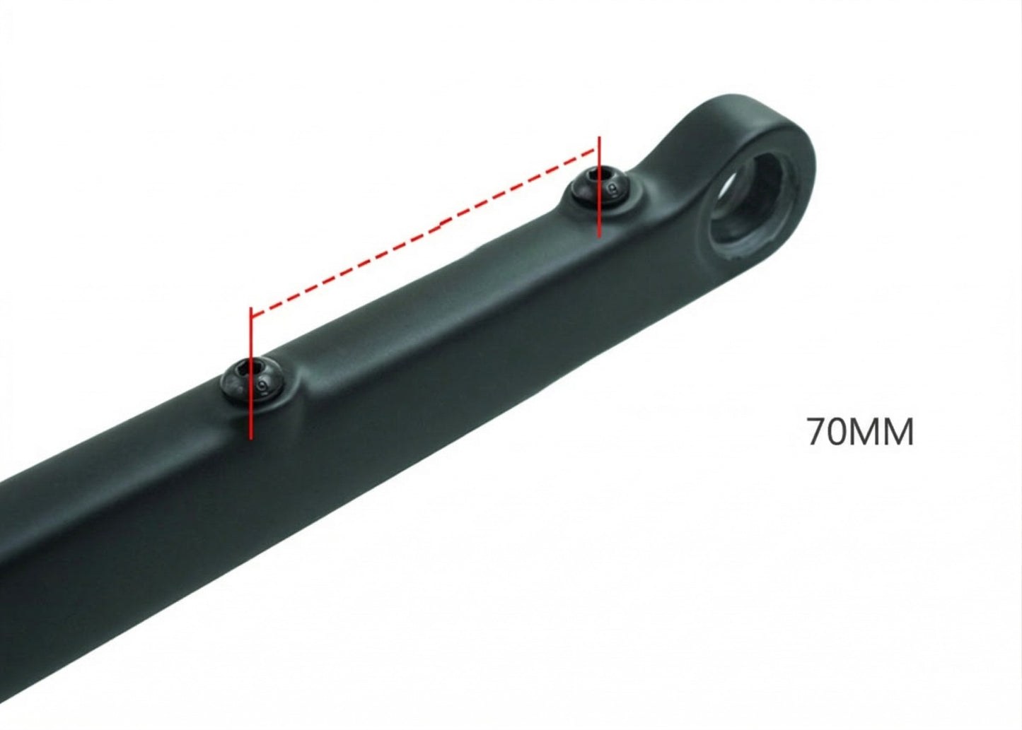 SwishTi R22 Carbon Road Fork 700C Flat Mount Disc 12mm Thru Axle Matte Black