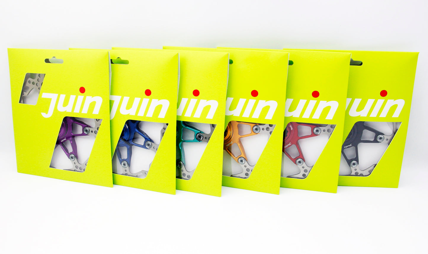 Juin Tech RT01A Cyclocross Bicycle Disc Brake Center-Lock Rotor 140mm/Black/Red/Purple/Turquoise/Blue/Gold