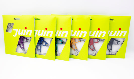 Juin Tech RT01A Cyclocross Bicycle Disc Brake Center-Lock Rotor 140mm/Black/Red/Purple/Turquoise/Blue/Gold