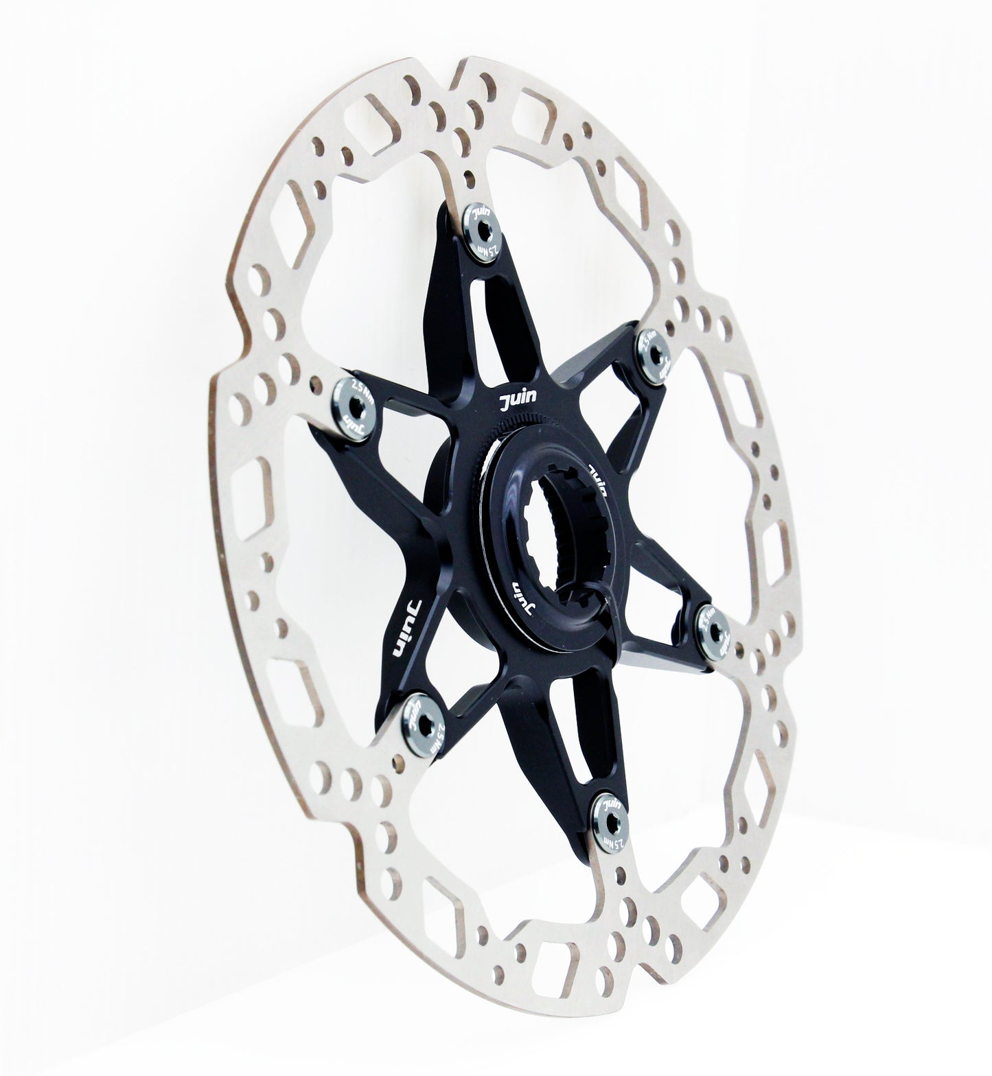 Juin Tech RT01A Cyclocross Bicycle Disc Brake Center-Lock Rotor 140mm/Black/Red/Purple/Turquoise/Blue/Gold