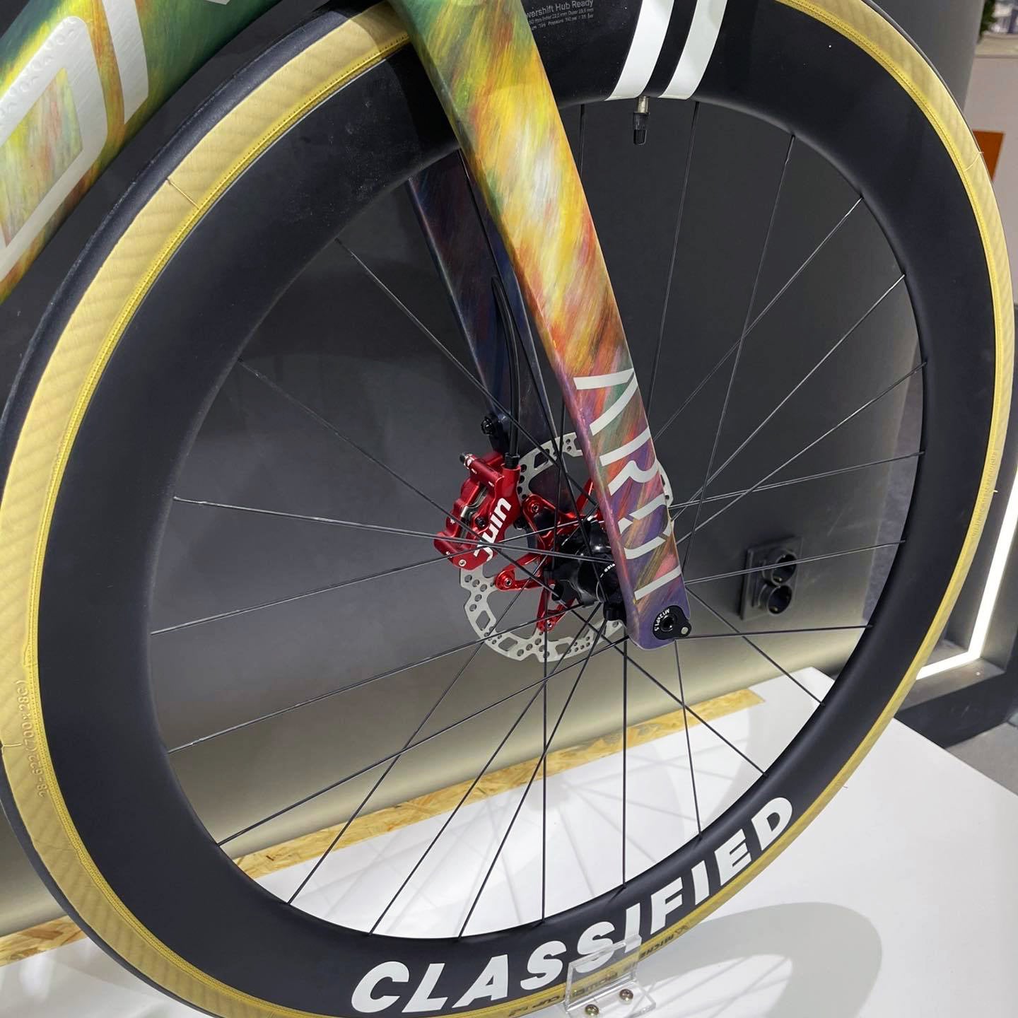 Juin Tech RT01A Cyclocross Bicycle Disc Brake Center-Lock Rotor 140mm/Black/Red/Purple/Turquoise/Blue/Gold