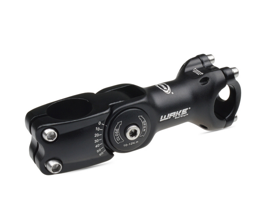 SwishTi Road MTB eBike Bike Angle-Adjustable 25.4 mm Stem In 90MM 110MM