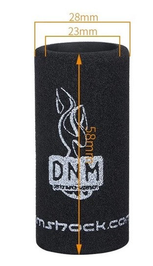 DNM CO2 Tire Inflator Head with Insulated Sleeve (Schrader Valve) (Cartridge Not Included」