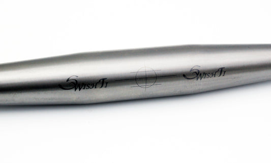 SwishTi GR9 Mountain eBike MTB Bicycle Titanium Flat Handlebar 31.8x740mm Ti Bar