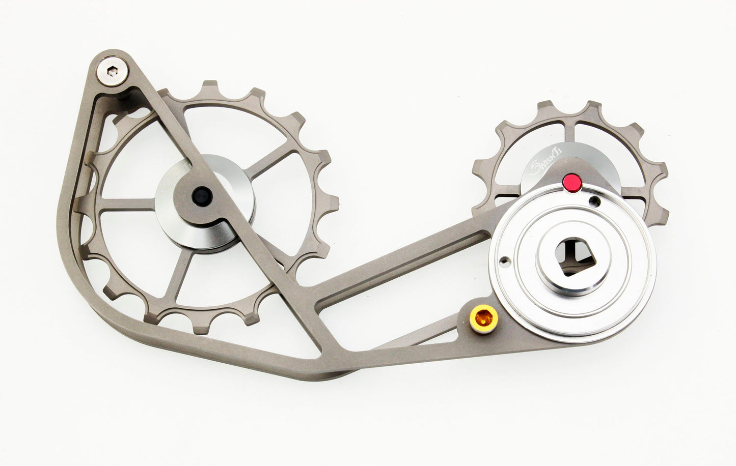 SwishTi Gravel Bicycle Oversized Full Titanium Pulley&Cage for Sram XPLR AXS use