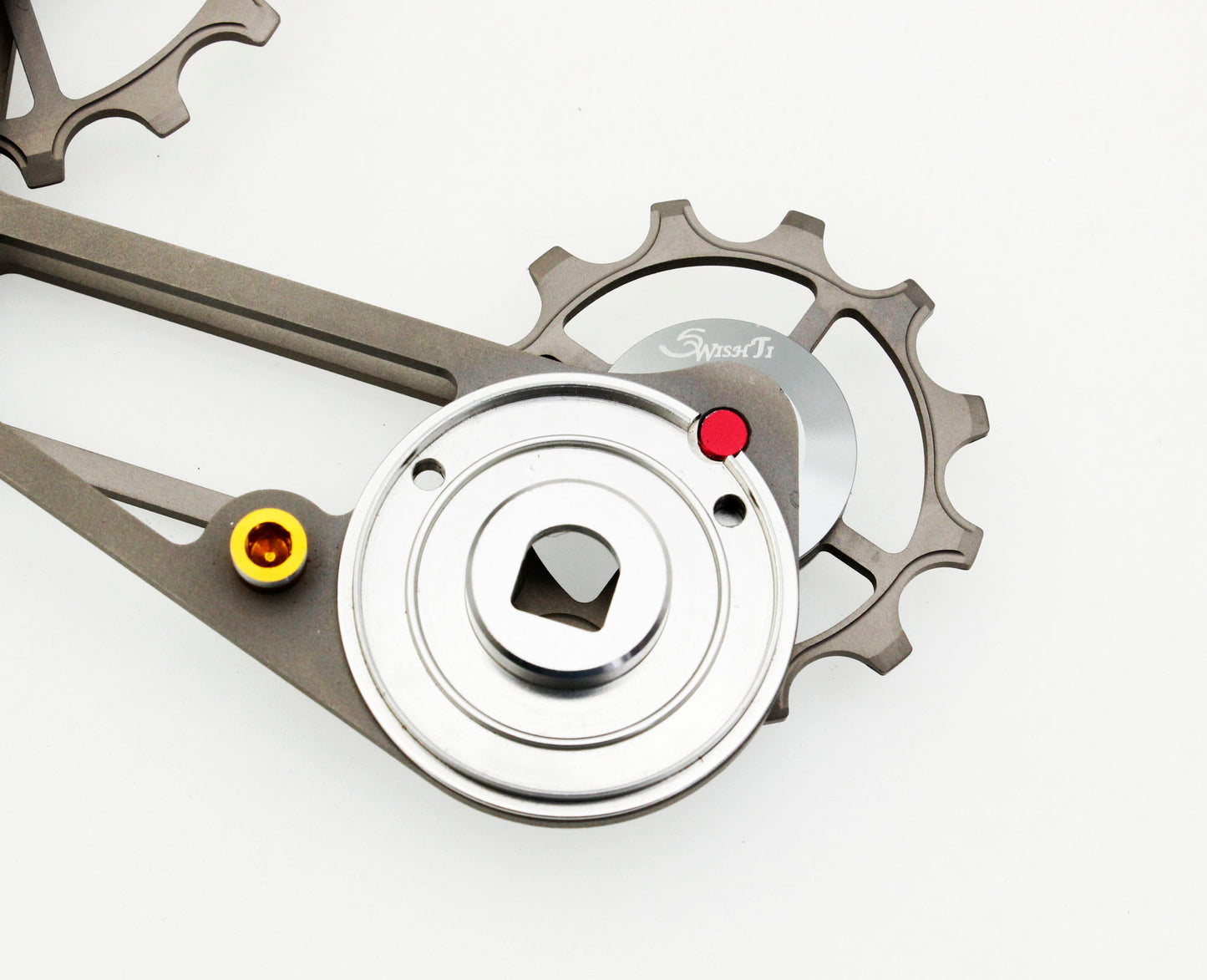 SwishTi Gravel Bicycle Oversized Full Titanium Pulley&Cage for Sram XPLR AXS use