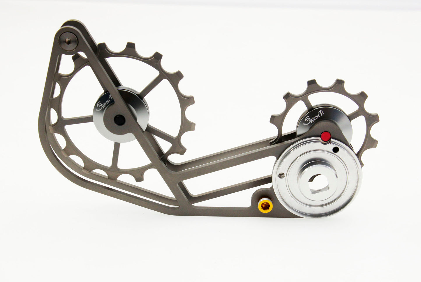 SwishTi Gravel Bicycle Oversized Full Titanium Pulley&Cage for Sram XPLR AXS use