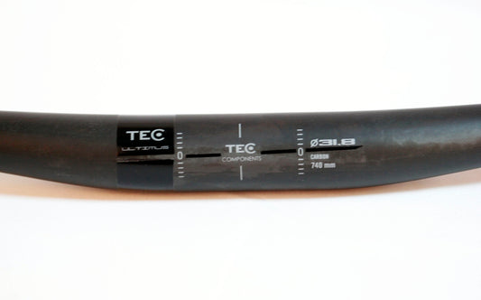 TEC Ultimus Mountain eBike MTB Bicycle Carbon Flat Handlebar 31.8mmx740mm