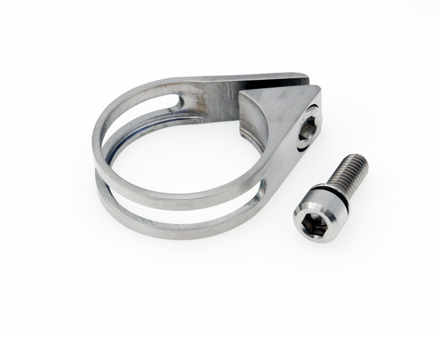SwishTi Road MTB Bike Titanium Seatpost Ti Clamp 34.9MM For 30.9/31.8MM Post