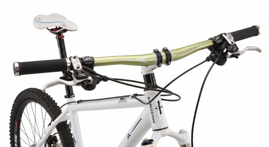 Green Flat Bar AEROZINE XBR5 31.8mm Mountain Bike Handlebar AL7050 XC Trail MTB