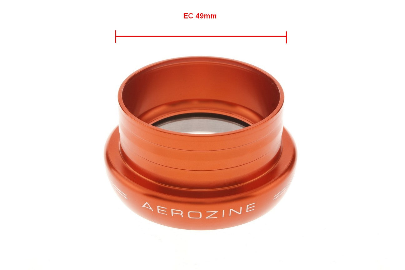 Aerozine XH1.6B Road MTB Bicycle External Headset 1-1/8"-1.5" Tapered EC34/49