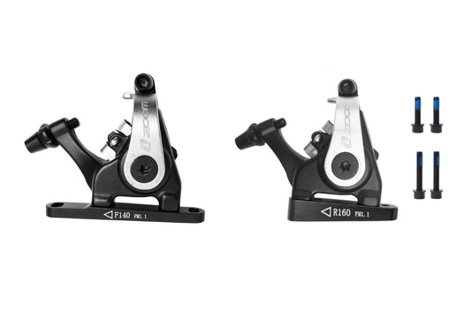 Zoom DB700 Cyclocross Gravel Bicycle Flat-Mount Disc Bike Brake Caliper Set