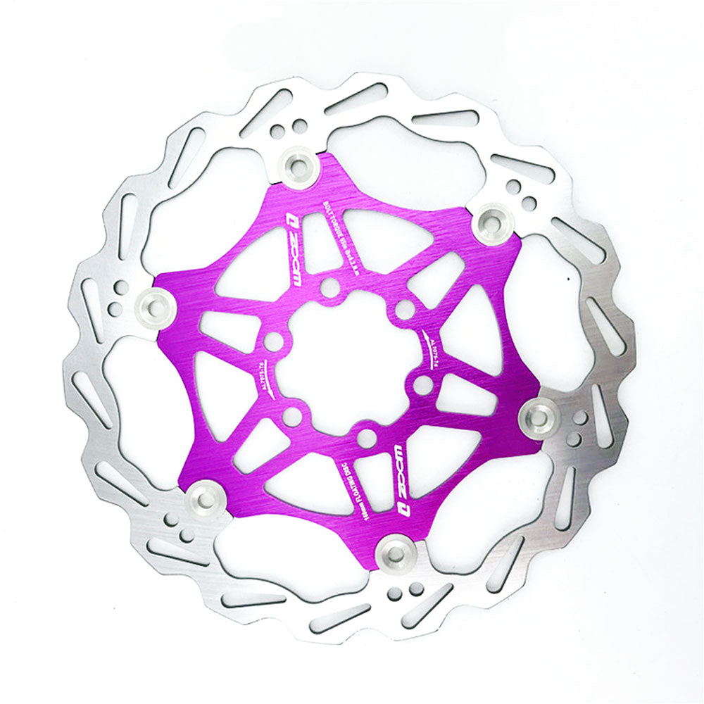 Zoom Mountain Cyclocross eBike Bicycle Disc Floating Brake Rotor 160mm 6"