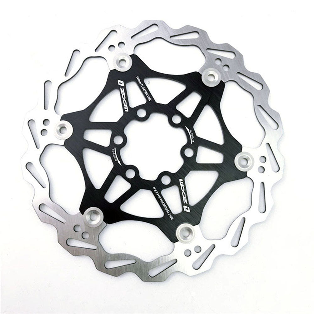 Zoom Mountain Cyclocross eBike Bicycle Disc Floating Brake Rotor 160mm 6"
