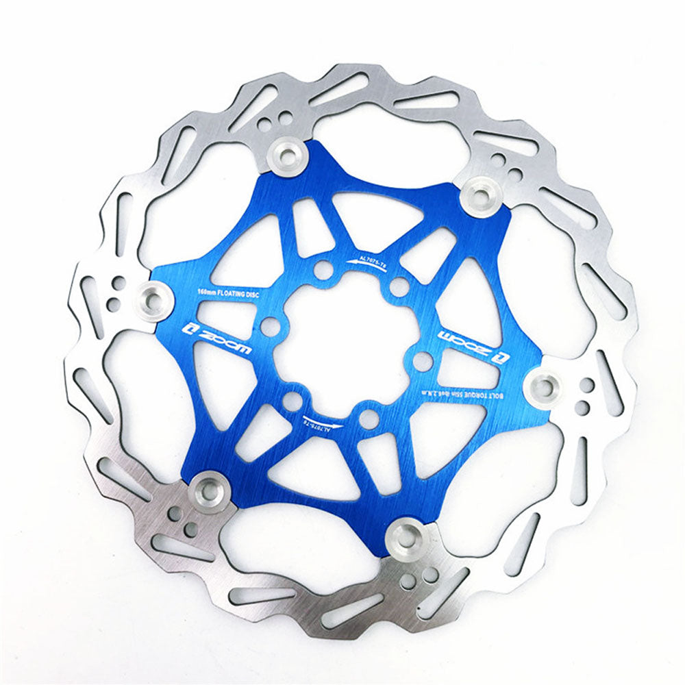 Zoom Mountain Cyclocross eBike Bicycle Disc Floating Brake Rotor 160mm 6"