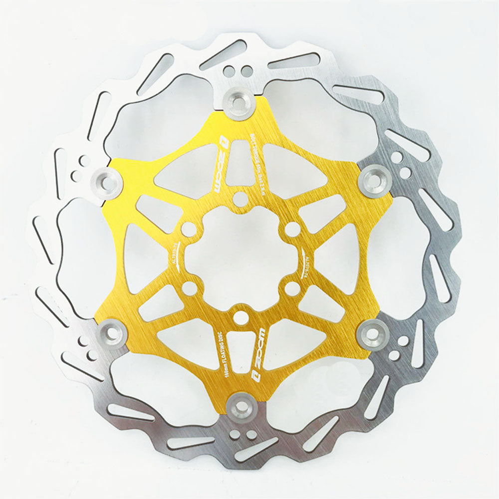 Zoom Mountain Cyclocross eBike Bicycle Disc Floating Brake Rotor 160mm 6"