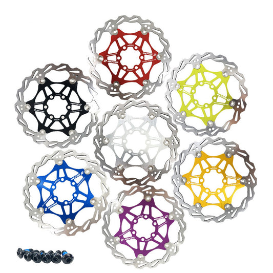 Zoom Mountain Cyclocross eBike Bicycle Disc Floating Brake Rotor 160mm 6"