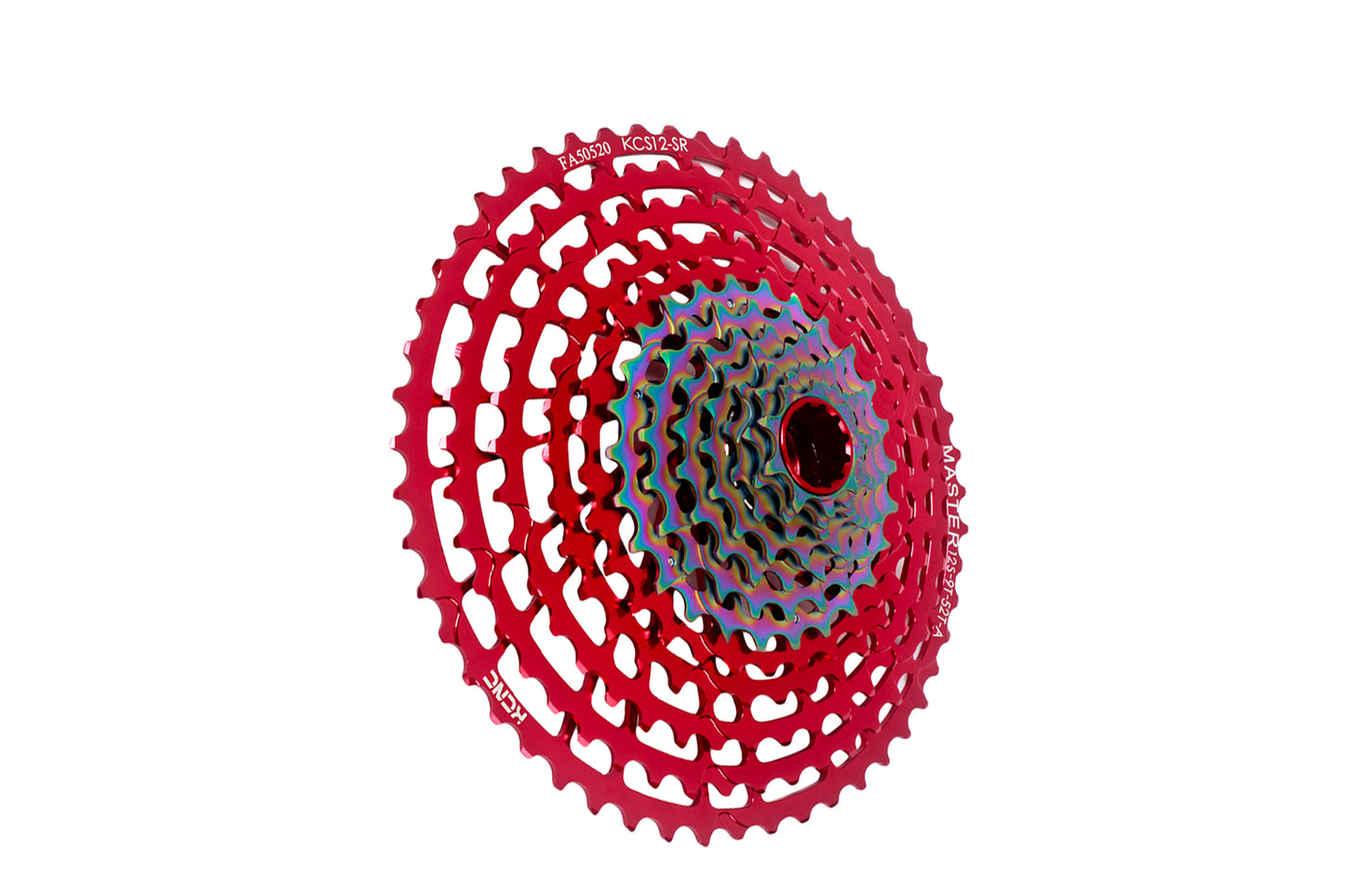 KCNC 12 Speed Cassette 9-52T MTB Bicycle Multi Color for SRAM Eagle XD Driver Red