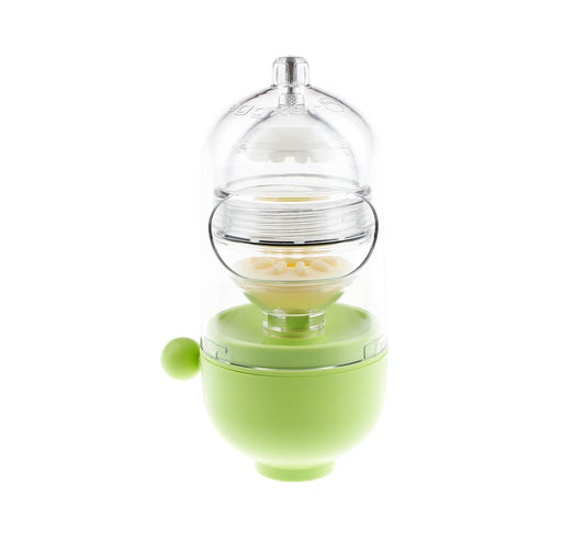 Eggxer Yolk Egg Scrambler Spinner Kitchen Mixer Kit Fun Food Green