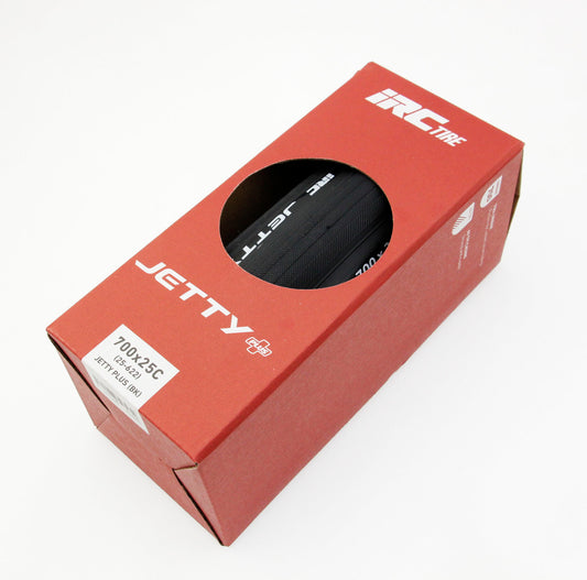 iRC Jetty Plus Road CX Bicycle Foldable Clincher Tire 700cx25c Bike Tyre Black