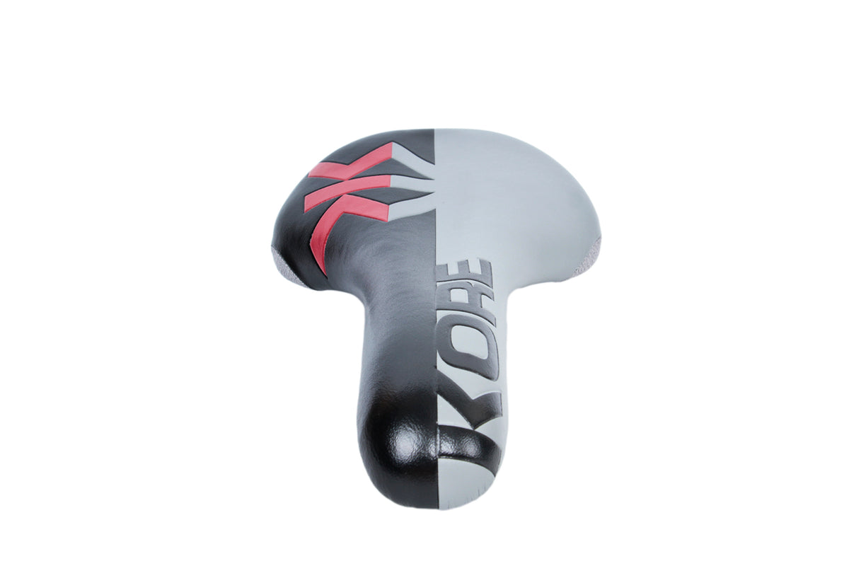 KORE Performance Bicycle Saddle Cr-Mo Rails Road MTB Bike Seat Black with Red